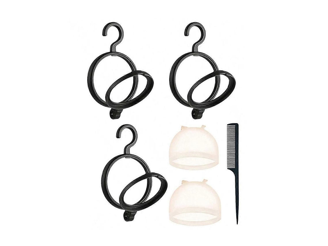 Soportes para pelucas, colgadores de pelucas, soportes plegables para colgar varias pelucas. TAISHENGDA