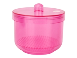 Caja De Limpeza Portátil Para Ferramentas De Manicure E Arte De Unhas Cor Rosa