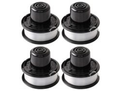 4 Piezas Rs-136-bkp Para Carretes De Repuesto Para Cortacésped Black Decker St1000 St3000