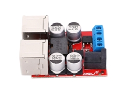 Módulo De Reductor De Voltaje Dc-dc Buck 8-35v A 5v 8a Con 4 Puertos Usb Para Coche Cargador De Teléfonos