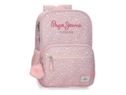 Mochila Disney Frozen Forever azul claro 23x28x10cm