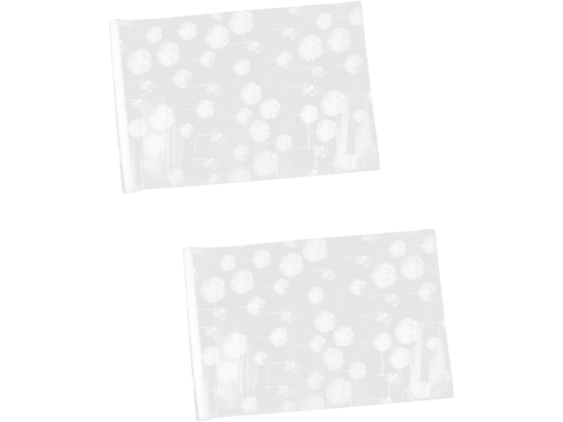Paquete de 2 láminas adhesivas para ventanas y cristales de uso doméstico. Slowmoose