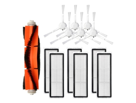 13pcs para dreame s10/s10 pro robot lavável hepa filtro escova lateral