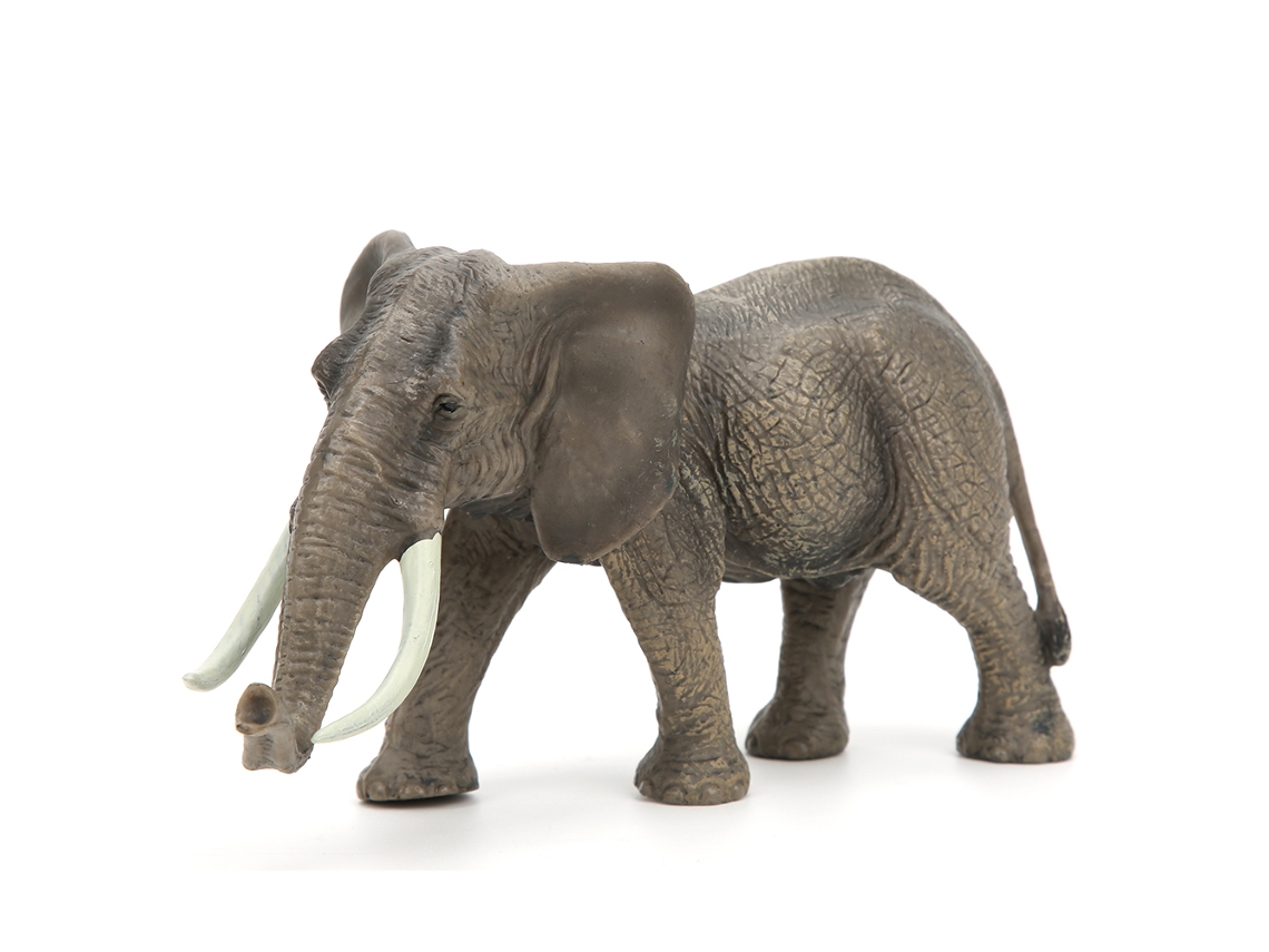 -modelo De Elefante De Plástico De Alta Simulación Juguete Educativo Decoración Para Niños