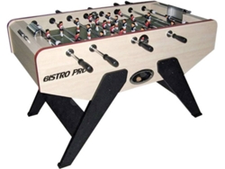 DEVESSPORT Futbolín Bistro‑Pro 141x74x86 cm – barras telescópicas, mango plástico, tamaño profesional
