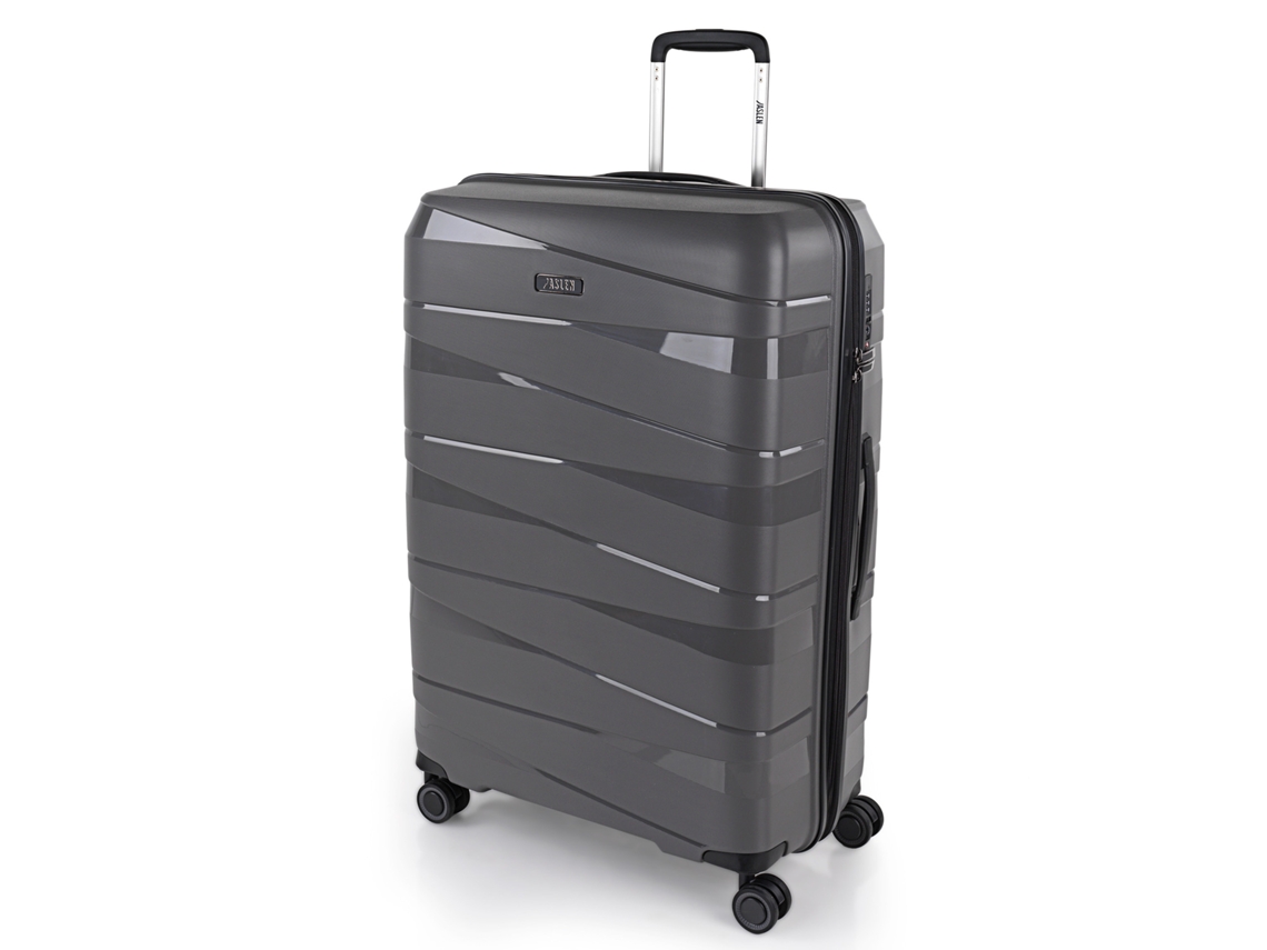 Maleta Pp Grande JASLEN Stuttgart marron metalizado (48X75x29 Cm - 92L)