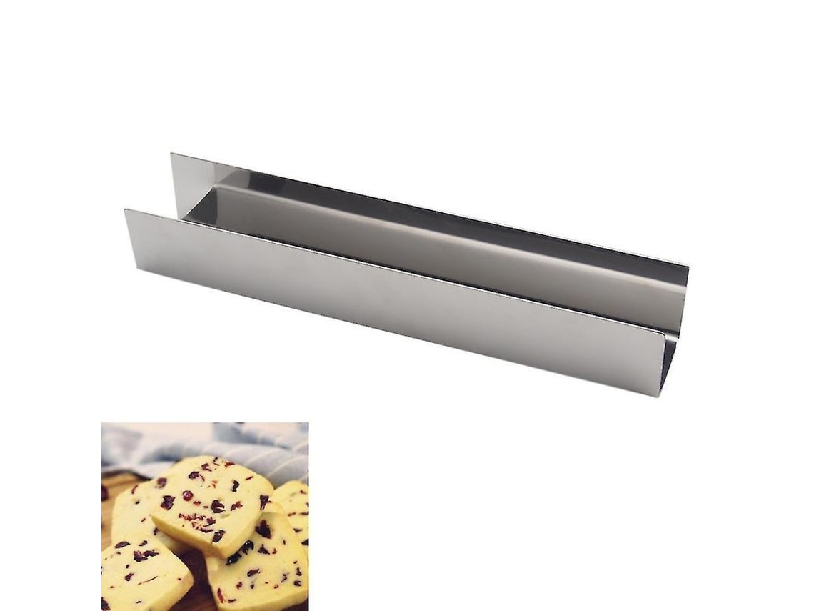 2026-molde De Acero Inoxidable Para Hornear Galletas Pan Tarta 9.5 Pulgadas Forma U Antiadherente Herramienta De Baking