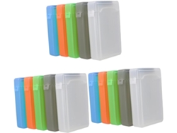 15pièces Boîte De Para Discos Durs Étuis Plástico Rangement Portátil Y Antichoc Stockage Sécurisé