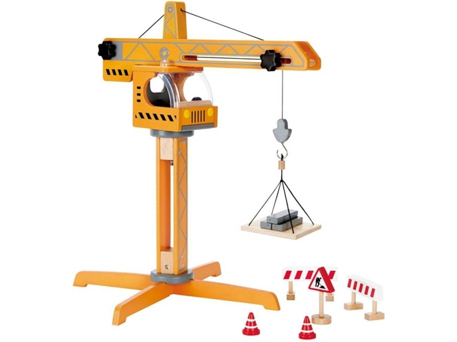 Grúa de juguete Hape E3011