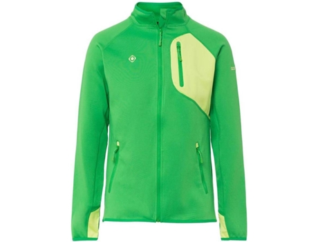 Abrigo Polar para Hombre IZAS Kanjut Verde para Montaña (S)
