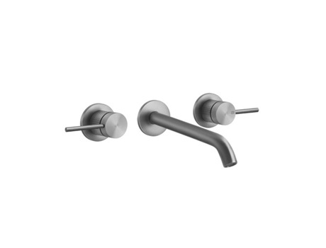 GESSI 316 Cesello, juego listo para instalar, para mezclador de lavabo de 2 mandos, caño fijo, caño 200-180 mm, sin desag&uuml,e automático, 54494