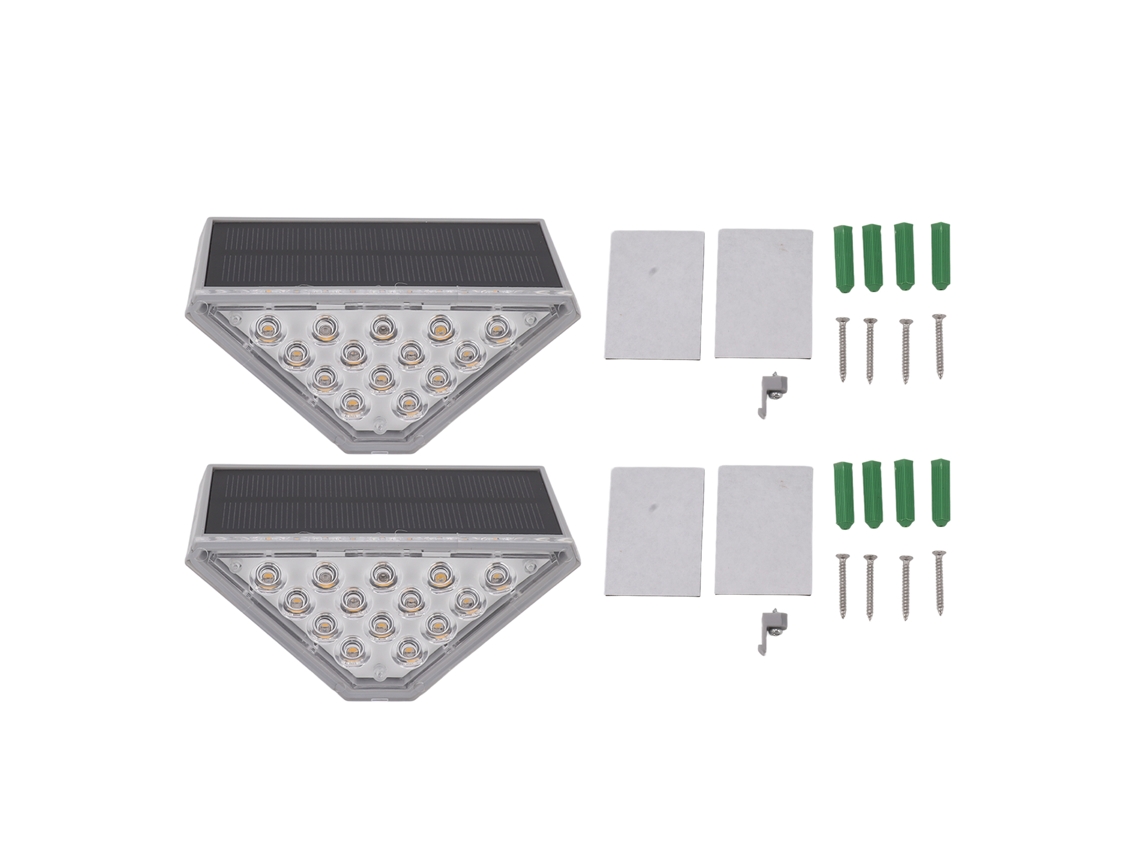 Lámpara Solar Decorativa Para Escaleras Ip68, Resistente Al Agua, Terrazas Y Exteriores.