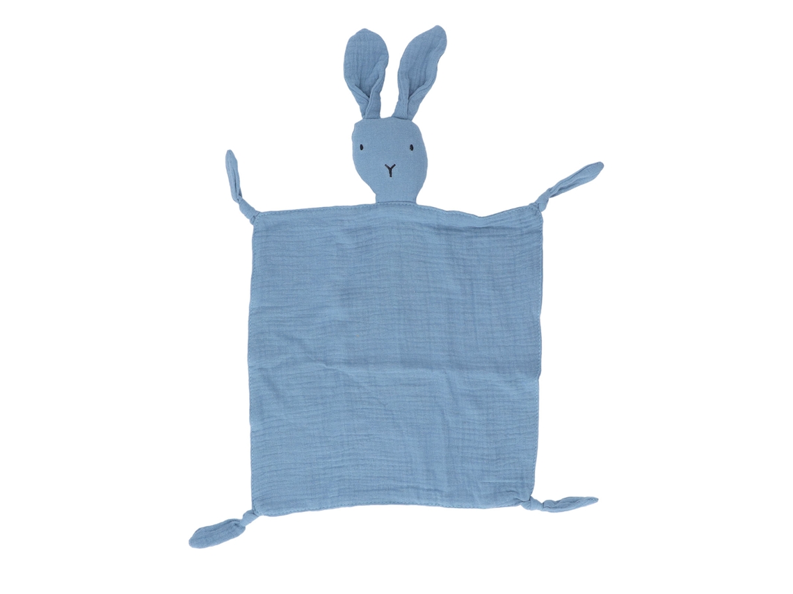 Manta De Seguridad Para Bebé Con Forma De Conejito, De Algodón Suave, Multiusos Con Diseño Sensorial.