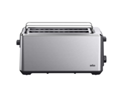 Tostadora de 2 Ranuras BRAUN HT5220 Inox
