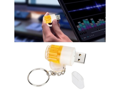 HURRISE Pendrive USB Flash Drive Taza de Cerveza en Forma de Dominó de Dibujos Animados Memoria de Computadora Tarjeta de 8Gb 2Gb