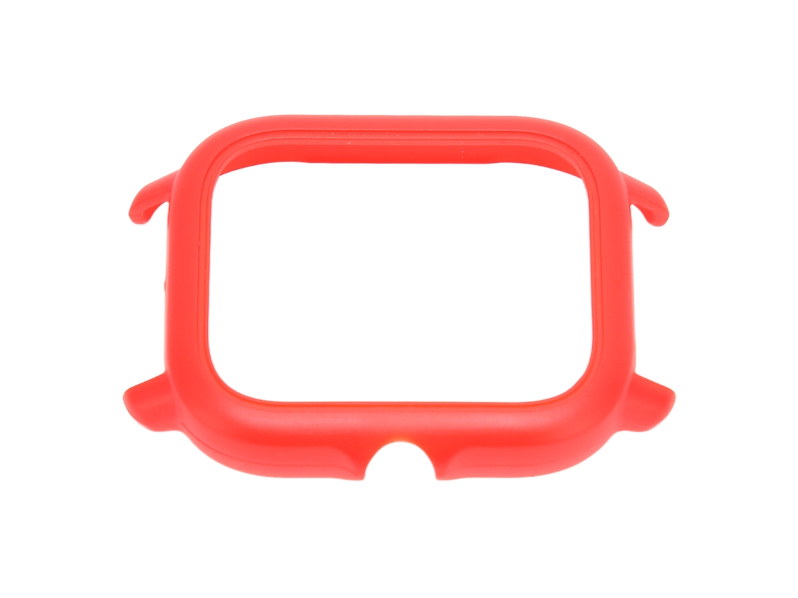 Capa Protetora Bumper Frame Tela Pc Para Amazfit Gts 3 Red Shell Case Watch Protector