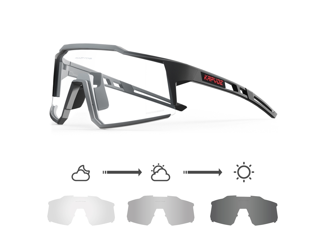 Gafas De Ciclismo Fotocromáticas Para Hombre Y Mujer, Ideales Para Ciclismo Al Aire Libre, Correr Y Practicar Deportes.