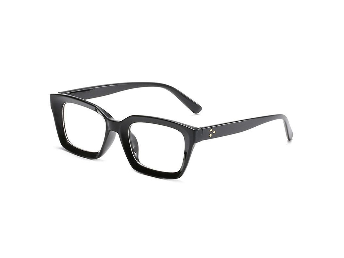 Gafas De Lectura Rectangulares De Estilo Vintage Con Montura Gruesa, Graduaciones De 0 A 300 Para La Presbicia.