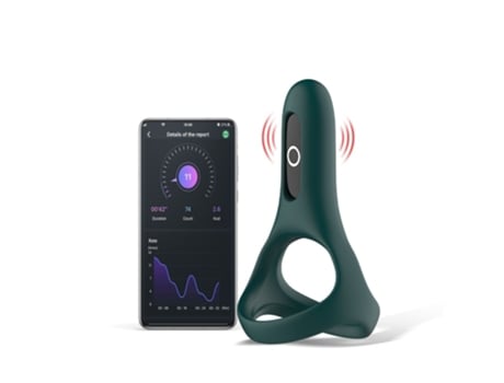 Magic Motion Anillo vibrador Rise Smart Verde MAGIC MOTION