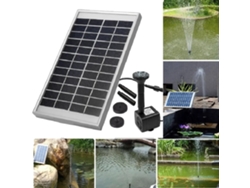 Bomba de fuente solar, caudal de 500 l/h, altura del chorro de 60 cm, OEM con energía solar