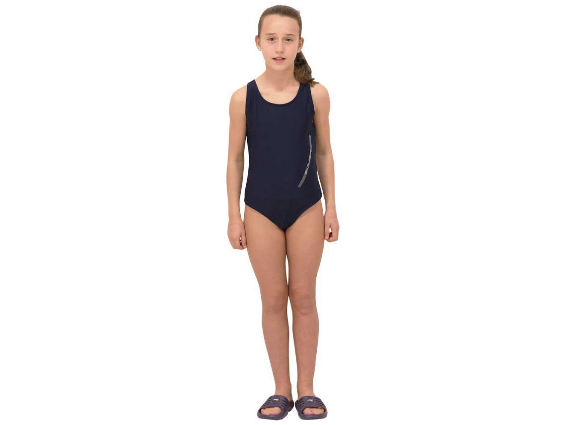Traje de baño para Mujer SQUBA Training Azul para Natacion (6 Años)