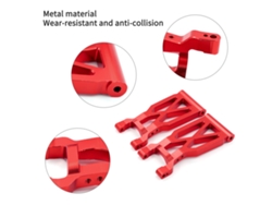 Brazo oscilante trasero de metal para Wltoys 104001 1/10 All-Terra Car, piezas de mejora para reemplazar 1858