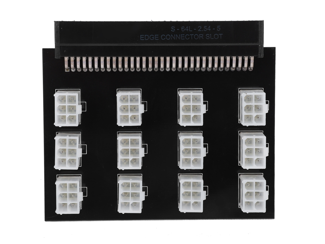 Placa De Breakout Adaptador Convertidor 1100w 1400w Para Fuentes De Alimentación De Servidores Mineros Componentes Informáticos