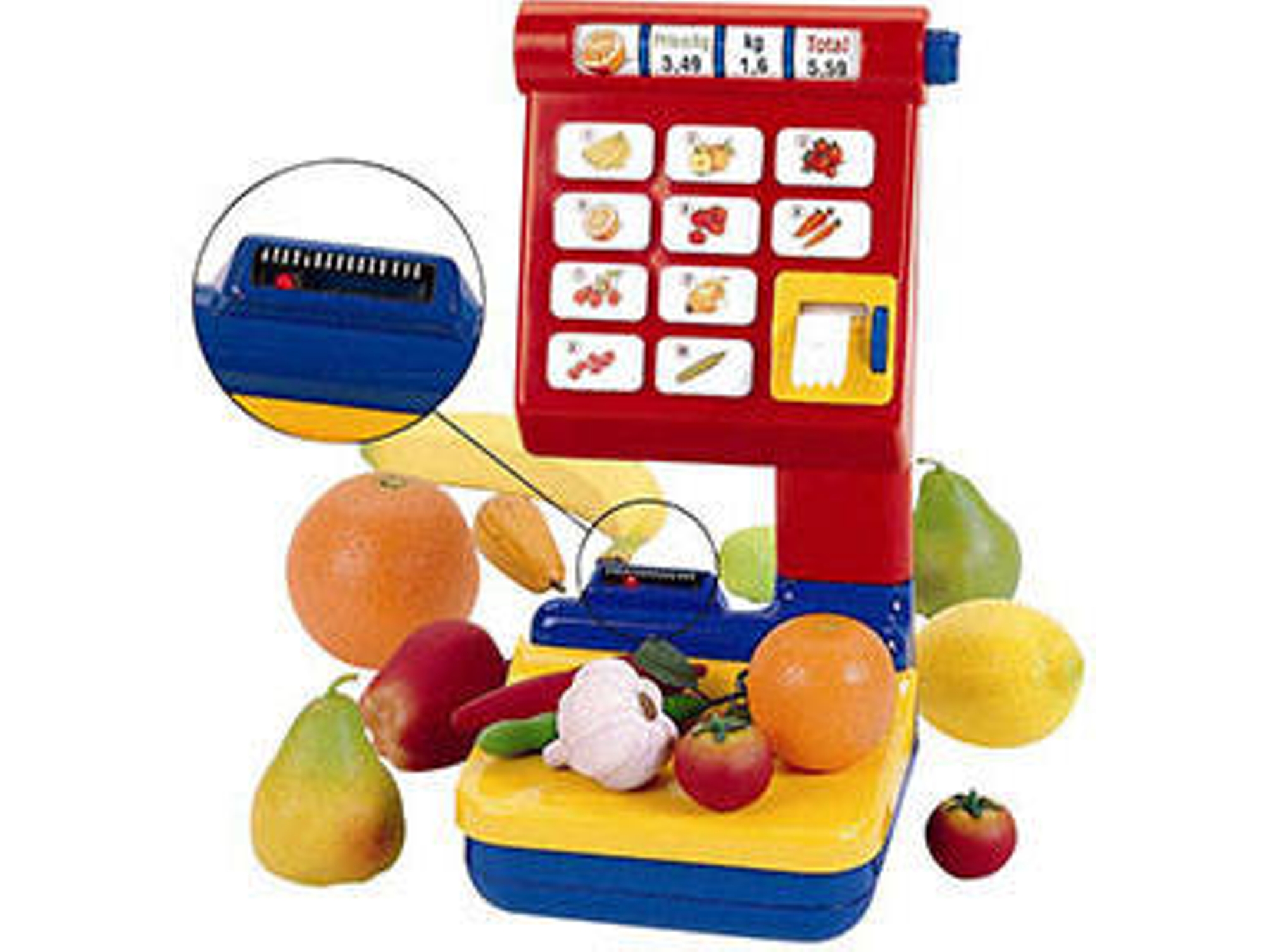 Juguete THEO KLEIN Supermarket scale with electronic weight display