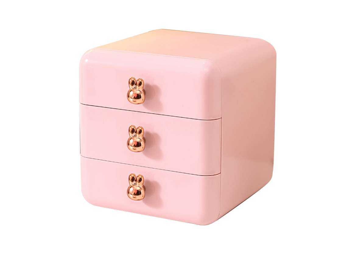 Caja de almacenamiento de oficina para joyas, accesorios para el cabello y artículos varios, organizador de oficina para dormitorio, taller
