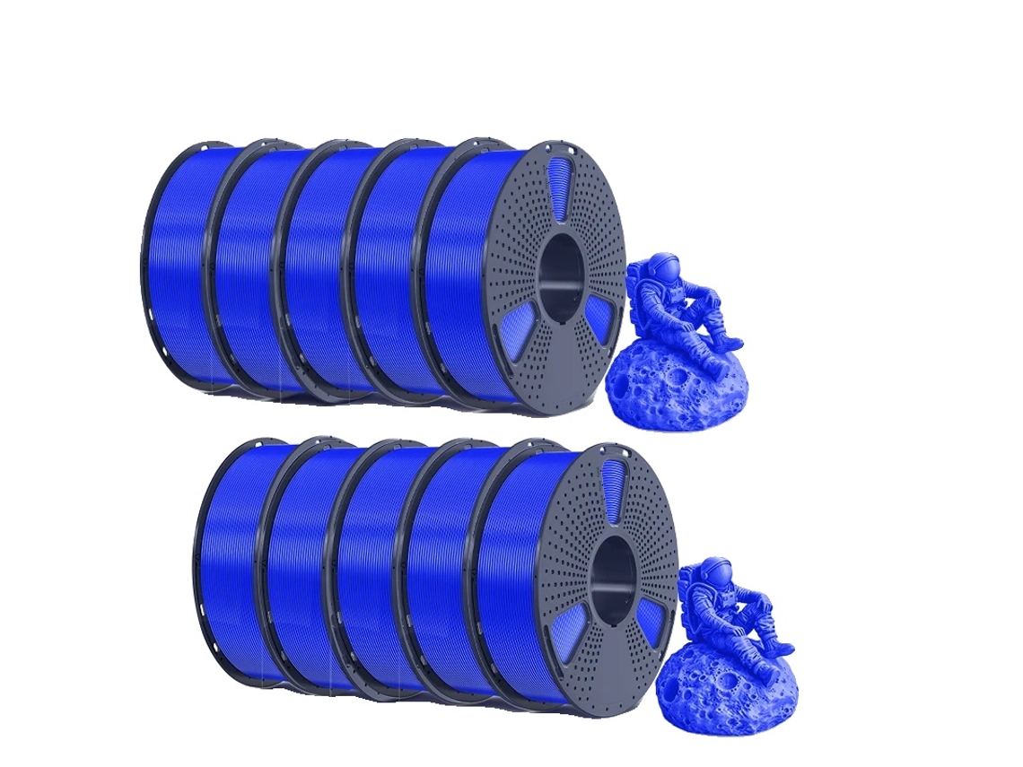Filamento para impresora 3D, alta resistencia, bajo consumo de alambre, PETG azul OEM