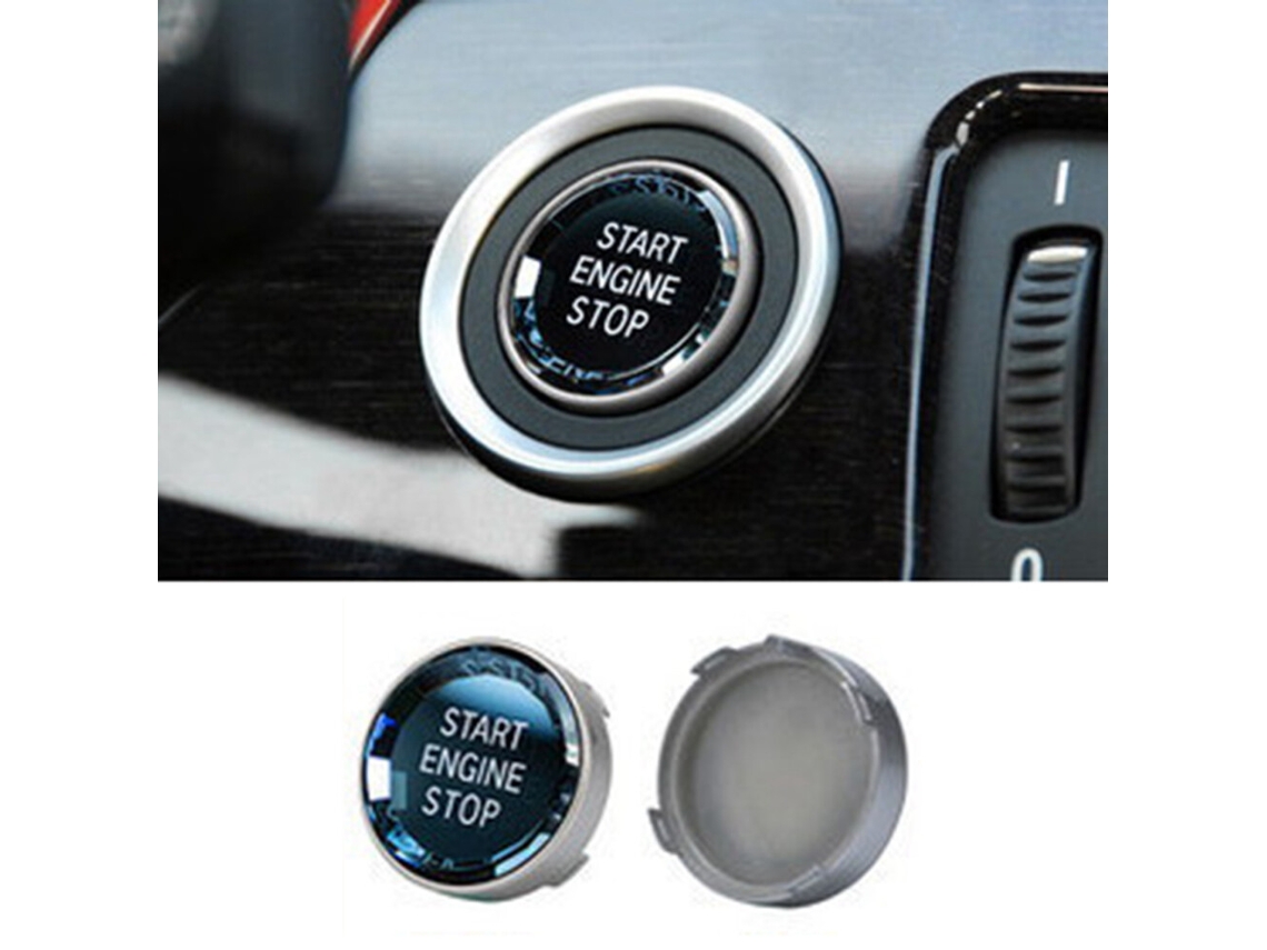 Embellecedor Adhesivo Para Cubierta Interior De Coche Con Botón De Arranque/parada De Motor De Una Sola Llave, Compatible Con Las Series 3/5 E70, E9