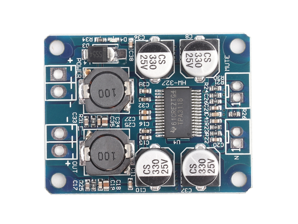 Módulo De Altavoz Con Amplificador De Audio Hd Monocanal Digital Clase D Tpa3118