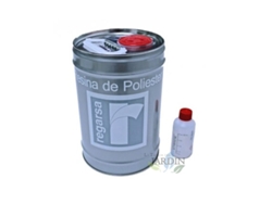 Kit de Resina SUINGA Kit Resina de PoliÃ©ster 5 kg + Catalizador PerÃ³xido
