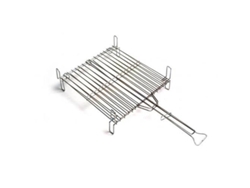 Parrilla doble zincada 30x30 cm