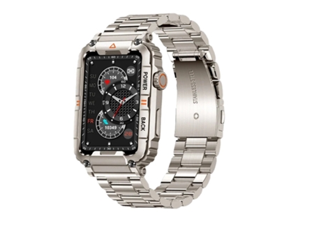 Reloj inteligente para hombre, asistente de voz AI, GPS, seguimiento de movimiento, monitoreo de salud militar, resistente al agua, llamada Bluetoo...
