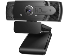 Cámara Web De 1080p Para Computadora, Videocámara Con Micrófono Para Pc, Portátil, Escritorio, Cámara Web Usb Plug And Play (negra)