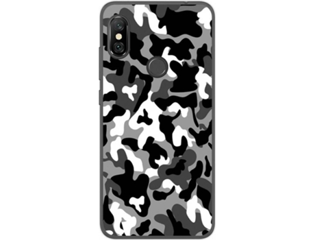 Carcasa Xiaomi Redmi Note 6 Pro TUMUNDOSMARTPHONE Snow Camuflaje Multicolor
