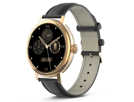 Smartwatch 1,19 HD AMOLED Pantalla Táctil Full 29 Modos Deportivos GPS Resistente al Agua para Android iOS Oro VEANXIN
