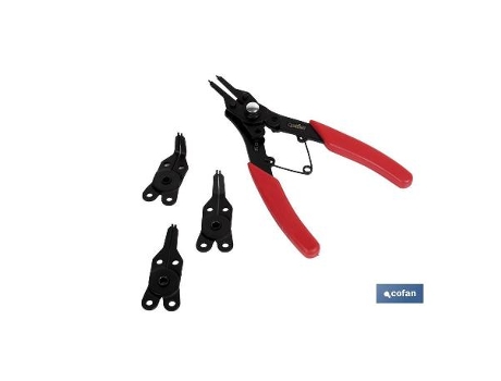 Tenaza multicirclips (ø10 a 50)