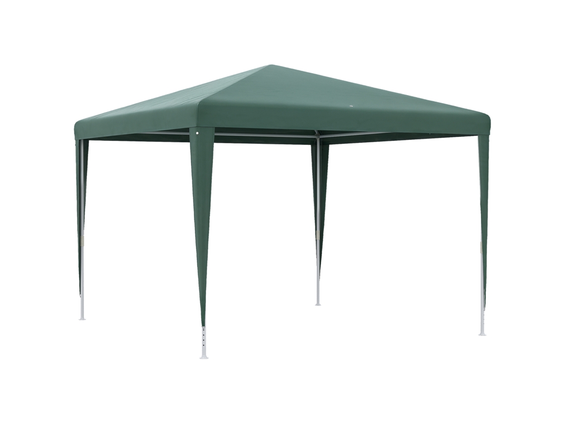 Cenador Metálico Plegable De 3x3 M Con Desagüe.