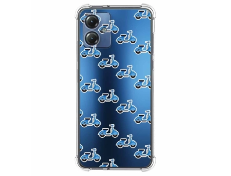Funda Silicona Antigolpes para Motorola Moto G14 diseño Scooter Dibujos