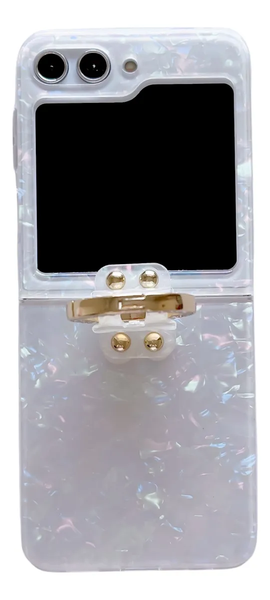 Anillo Dedo Con Dibujo Concha Para Samsung Z Flip 5 Funda