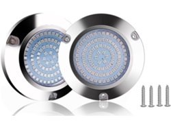 Luz Led Marina Para Yates De 120 W En Acero Inoxidable Ip68 Para Embarcaciones, Iluminación Subacuática Para Agua Salada.