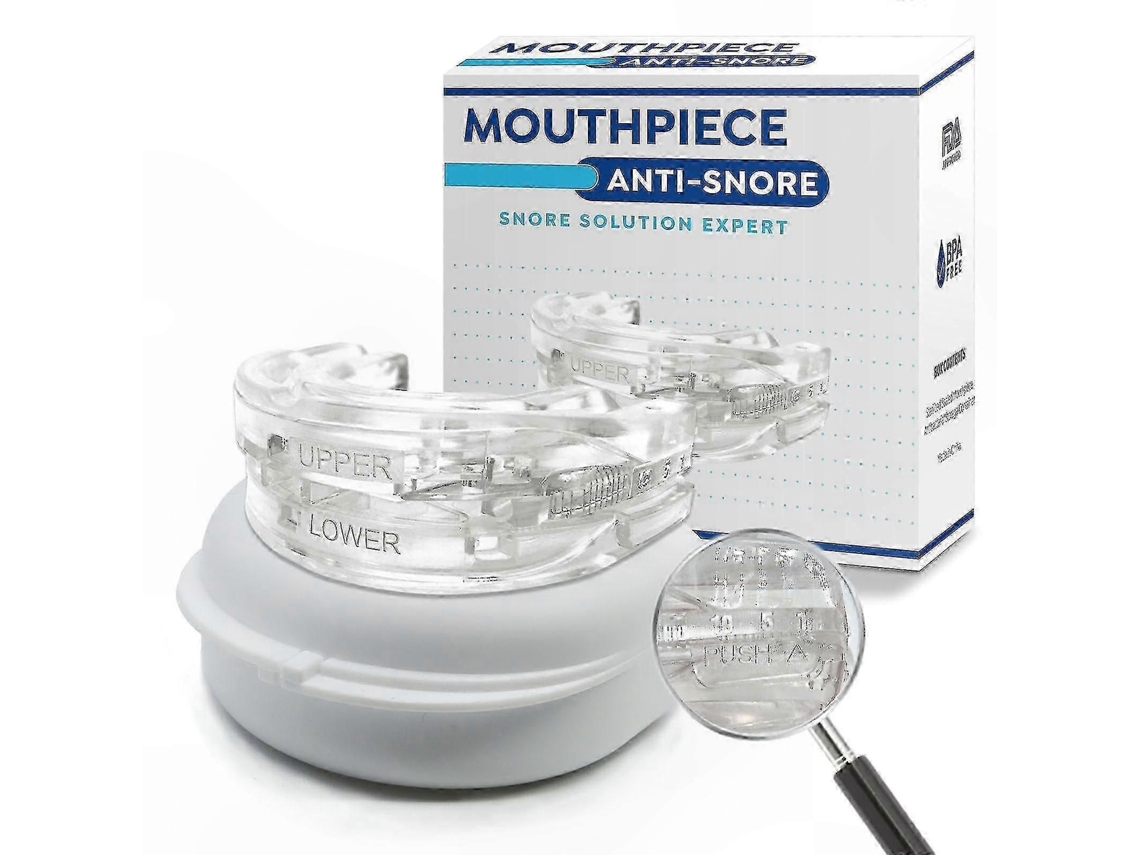 Protector bucal antirronquidos, dispositivo personalizable para aliviar el bruxismo y el rechinamiento de dientes. TAISHENGDA