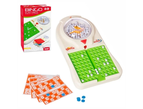 Juego de Bingo Electrónico con 90 Bolas y 48 Cartones