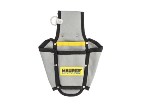 Funda bolsa porta herramientas para cinturon con 4 bolsillos. portaherramientas electricista multibolsillos poliester