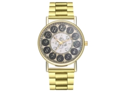 Reloj De Pulsera De Cuarzo Para Hombre Zhoulianfa Con Brazalete De Acero Inoxidable: Clásico Y Moderno.