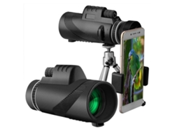 Telescopio Monocular 40x60 De Alta Potencia Hd Con Soporte Para Smartphone Y Trípode Impermeable