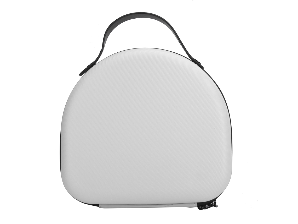 Estuche De Transporte Para Auriculares Inalámbricos Ios Max Con Cancelación Activa De Ruido, Color Gris Plateado.