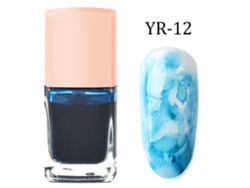 Omni-esmalte De Uñas Uv Gel Glitter Marbled Degradado 15ml Largo Duración Herramienta Manicura Diy 13